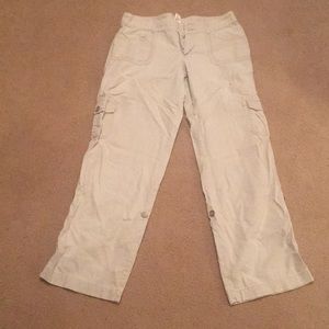 Women’s khaki cargos